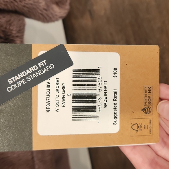 Northface women's osito jacket size small NWT - Picture 3 of 6